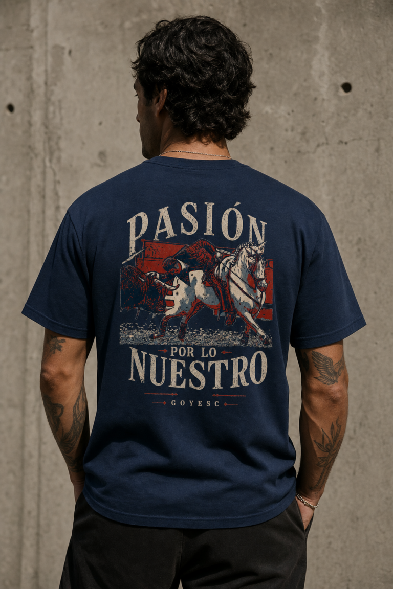 Modelo con camiseta El Picador